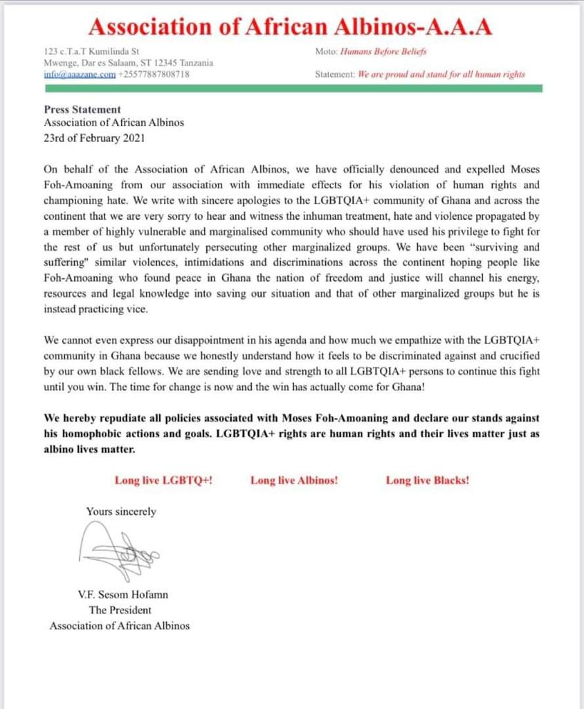 Release from the AAA